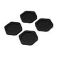 thumbnail image 2 of 4 almohadillas antivibración para pies de lavadora, de 1,85 pulgadas de diámetro interior, a prueba de golpes, universales, antideslizantes, para Hex Black, 2 of 8