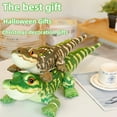 thumbnail image 5 of Realistic Crocodile Stuffed Animal Plushies Doll Lifelike Animal Plush Toy Ultrasoft Halloween Gift, 5 of 6