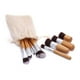 thumbnail image 5 of Makeup Brush Natural Bamboo Make Up Brushes Set Soft Powder Cream Cosmetics Brushes Kit ANGGREK Otros, 5 of 8