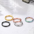 thumbnail image 1 of HEVIRGO Nose Ring Chic Safe Stainless Steel Decorative Lip Ring for Nose,Multi-Color 1.2x8mm, 1 of 10