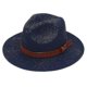 thumbnail image 4 of New Natural Panama Soft Shaped Straw Hat Summer Women/men Wide Brim Beach Sun Cap Uv Protection Fedora Hat, 4 of 4