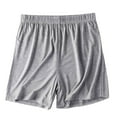 thumbnail image 1 of Pantalones cortos de verano para mujer, pijama informal fino, pantalones holgados para estar por casa - Material de poliéster, cintura elástica alta, ligeros, 1 of 8