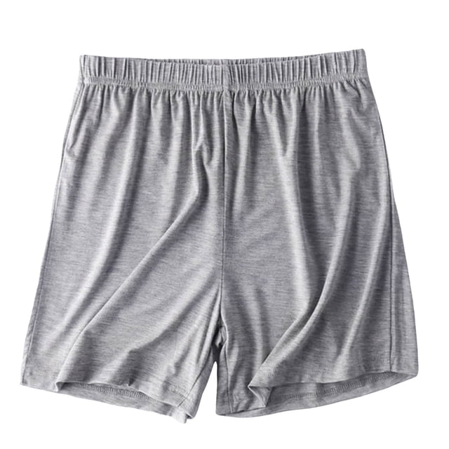 Pantalones cortos de verano para mujer, pijama informal fino, pantalones holgados para estar por casa - Material de poliéster, cintura elástica alta, ligeros