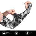thumbnail image 2 of Balery Seamless Pattern With Skulls Mangas Refrescantes para Brazos para Hombre y Mujer – Transpirables y Absorbentes de Humedad para Mujeres, Hombres y Niños, 2 of 7
