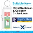 thumbnail image 2 of Etiquetas de equipaje de crucero Maloun para Royal Caribbean y Celebrity, paquete de 6, 2 of 7