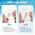 thumbnail image 1 of pitrice 20 Pcs/Ensemble Feuilles de Plastifiant Transparentes Autocollantes Résistantes aux Déchirures Ajustement pour Sports Nautiques 1Ensemble, 1 of 6