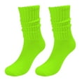 thumbnail image 1 of Harpily Socks Solid Color Crew Socks Colorful Lightweight Cotton Athletic Socks, 1 of 3