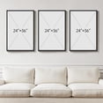 thumbnail image 3 of Neutral Singg Wall Art for Living Room, 3 Piece Modern Canvas Prints Paintings Artwork for Walls-Tan Beige Brown Minimalist Pictures for Living Room Hallway Bedroom Wall Decor, 3 of 6