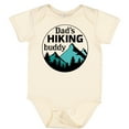 thumbnail image 3 of Inktastic Dad's Hiking Buddy with Mountains and Trees Boys or Girls Baby Bodysuit, 3 of 5