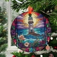 thumbnail image 2 of Light House Window Ornament Style, Window Glass Hangings, Home Decoration, Rustic Decor, Wall Hanger, Christmas Gift, 2025, Holiday Decoration, 2025, Seasonal Holiday Decor,, 2 of 5