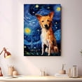 thumbnail image 2 of Portuguese Podengo Pequeno Canvas,Dog Wall Art,Colorful Canvas Wall Art For Living Room Decor Aesthetic Vintage Canvas & Prints Wall Decor For Bathroom, 2 of 4