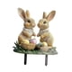 thumbnail image 3 of Decoración de Pascua de los conejos de los conejos del jardín de Pascua, decoración del jardín 2d, adorno de decoración del de flores, por, 3 of 8
