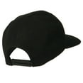 thumbnail image 4 of Large Old English C Embroidered Flat Bill Cap - Black OSFM, 4 of 5