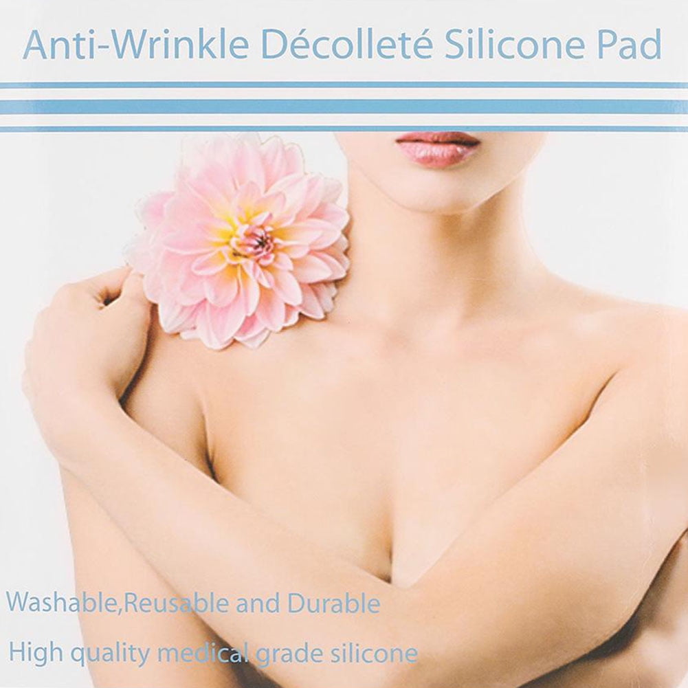Silicone Chest Pad  Anti Wrinkle Chest Pad  Silicone Wrinkles Pads   Lifting Pad  Chest  Pad Silicone Chest  Pad Anti Wrinkle Anti Aging  Lifting Chest Patch Flesh