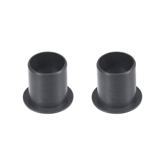 Brida Manga Rodamientos Unique Bargains 16mm Interior 18mm OD 21mm Longitud POM Negro 2uds