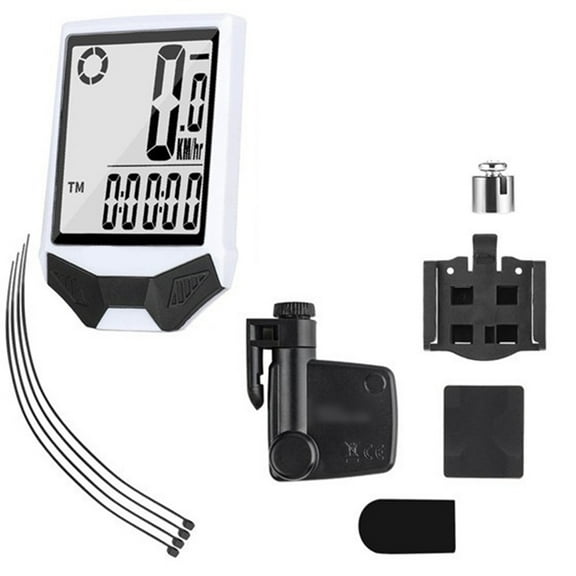 Wireless Bike Speedometer Accurate Data Tracking Large Display Bike Odometer