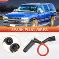 thumbnail image 2 of Cables de bobina de bujía de automóvil Unique Bargains 7mm para Chevrolet Avalanche Express Silverado No.19297032 - Paquete de 8, 2 of 7