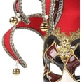 thumbnail image 5 of Máscara veneciana de cara completa Máscara de disfraces para carnaval Mardi Gras Cosplay Fiesta de Halloween Decoración de pared, 5 of 5