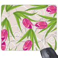 thumbnail image 1 of flower carnation flower mouse pad non-slip rubber mousepad game office, 1 of 3