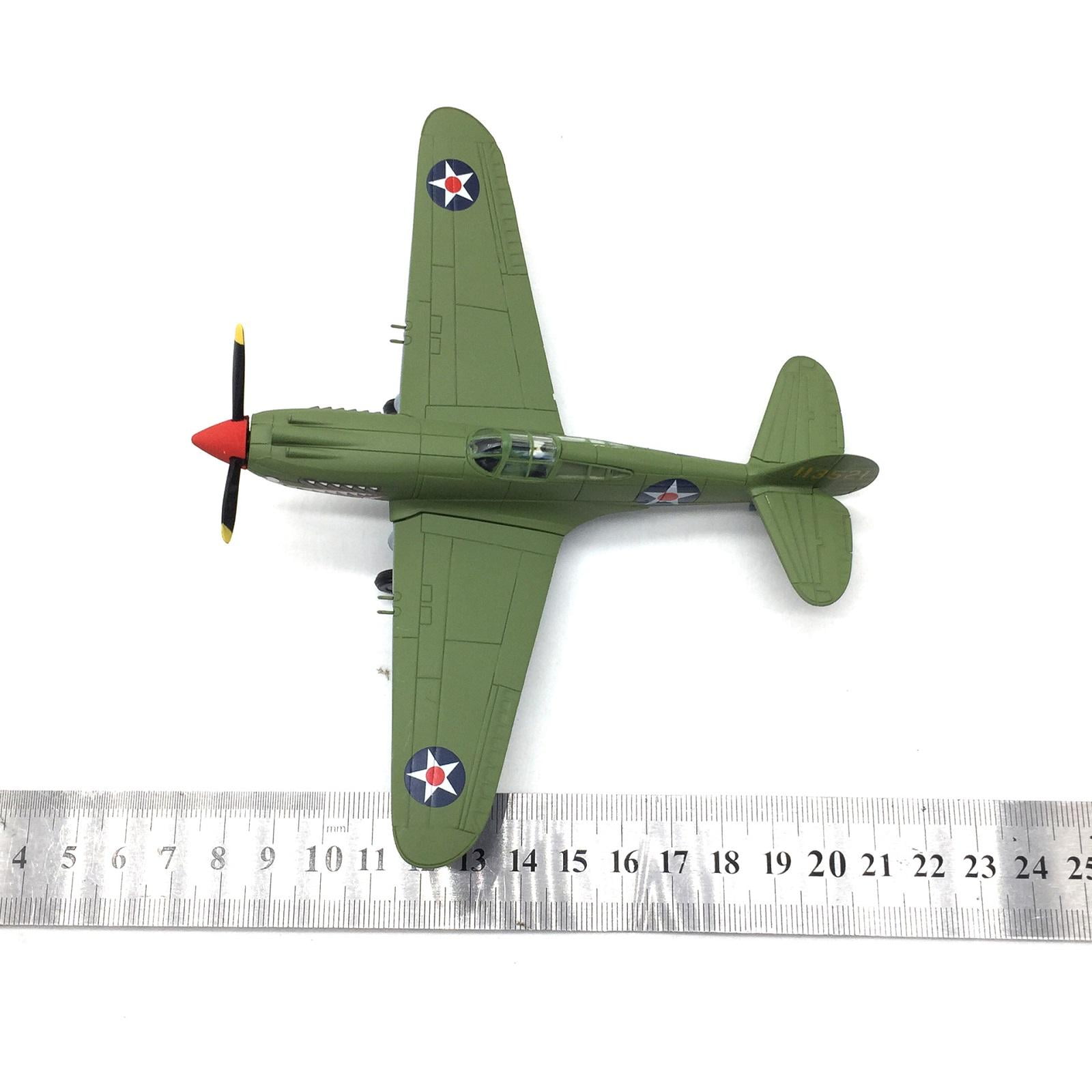 1/72 Scale American P40 Fighter Attack Plane Diecast Military Model Metal Airplane Models for Collection Gift