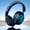 Black, variant on Gaming Headset On-Ear Headphones with Microphone and Volume Control Foldable Wireless Gaming Headset 3D Stereo Sound Headphones with Noise Cancelling Microphone