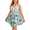 Green, variant on Womens Plus Size Swim Dress Swimsuit One Piece Tummy Control Bathing Suit Flowy Body Shaping Swimwear