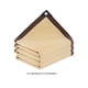 thumbnail image 3 of Toldo de sombra Rec de 2x3m, 2x4m, 2x5m y 2x6m, resistente, para exteriores, ideal para patio, jardín, pérgola, piscina. Toldo de PVC beige permeable con forma de caja S. Bloquea el 95% de la luz, 3 of 8