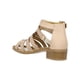 thumbnail image 4 of Sandalias Para Niñas Con Tacón Bajo Casuales Cómodos beige 20 Tropicana 005A6M, 4 of 5