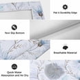 thumbnail image 6 of Blue Flowers Outdoor Rug for Patio/Deck/Porch, Non-Slip Large Area Rug 3 x 5 Ft, Watercolor Botanical Floral Vines Plants Indoor Outdoor Rugs Washable Area Rugs, Reversible Camping Rug Carpet Runner, 6 of 8
