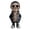 *2, variant on 5.7 Inch Cool Hooded Skeleton Figurine, Resin Mini Skeleton Statue, Halloween Desktop Collectible Ornament for Home Room Table Decor-Style A