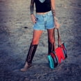 thumbnail image 2 of Southwestern Large Handwoven Wool Boho Tote Sedona Saddle Blanket Bag, 2 of 9