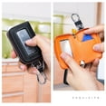 thumbnail image 2 of Car Key Holder Cover Key Chain Bag Leather Remote Fob Case, 2 of 4