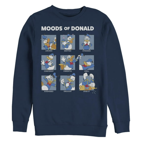 Men's Mickey & Friends The Moods of Donald Duck Sweatshirt