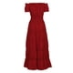 thumbnail image 4 of Vestidos para mujer Vestidos de invitados de boda La moda de invierno Tallas grandes Casual Suelto Cuello redondo Manga larga Manga abullonada Vestido estampado erógeno Odeerbi ODB-5, 4 of 7