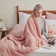 thumbnail image 5 of Manta Bedsure Sherpa de forro polar, tamaño doble, 150 x 200 cm, rosa, 5 of 7