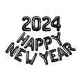 thumbnail image 4 of Maytalsory Safe And Easy Inflation Foil Happy New Year Balloon Enjoy Stress-free Party Black 5Set, 4 of 6