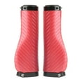 thumbnail image 2 of maskred Poignées de Guidon Universelles pour Vélo de Montagne Légères et Absorbant les Chocs Longues Rouges Diamètre 22.2mm 1Set, 2 of 6