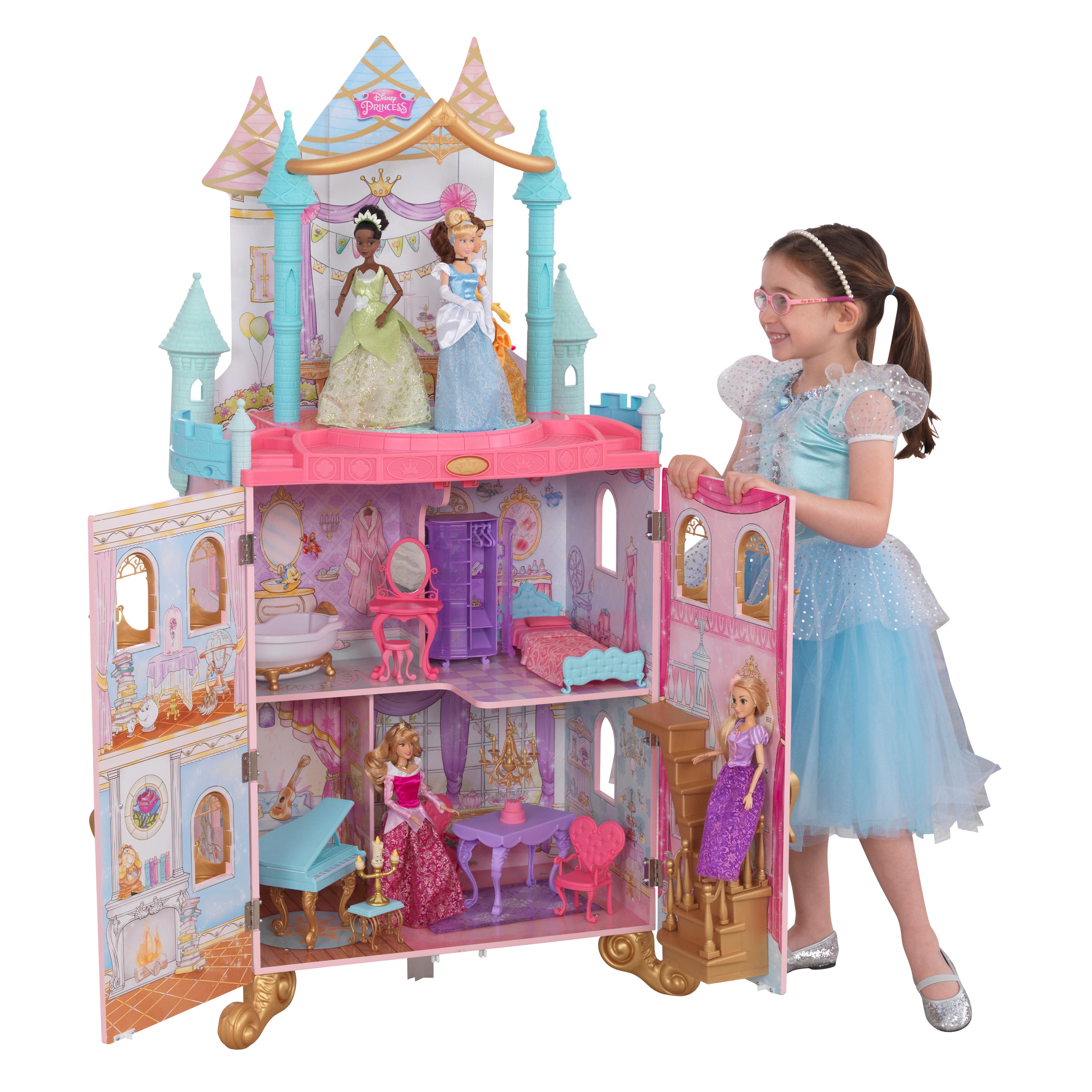 KidKraft Disney Princess Dance & Dream Dollhouse 
