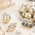 thumbnail image 3 of 65 pcs Christmas Balls Ornaments Set, Shatterproof Christmas Decorations with Hand-held Gift Package for Xmas Tree/Holiday/Wedding/Holiday/Party Decor (Champagne), 3 of 6