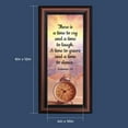 thumbnail image 2 of Ecclesiastes 3:4, There is a Time to Cry and a Time to Laugh, Decorative Scripture Christian Wall Art, Sympathy Gift Picture Frame, 7391W, 2 of 6