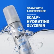 Mens Rogaine 5% Minoxidil Foam Hair Loss Treatment, 1-Month Supply