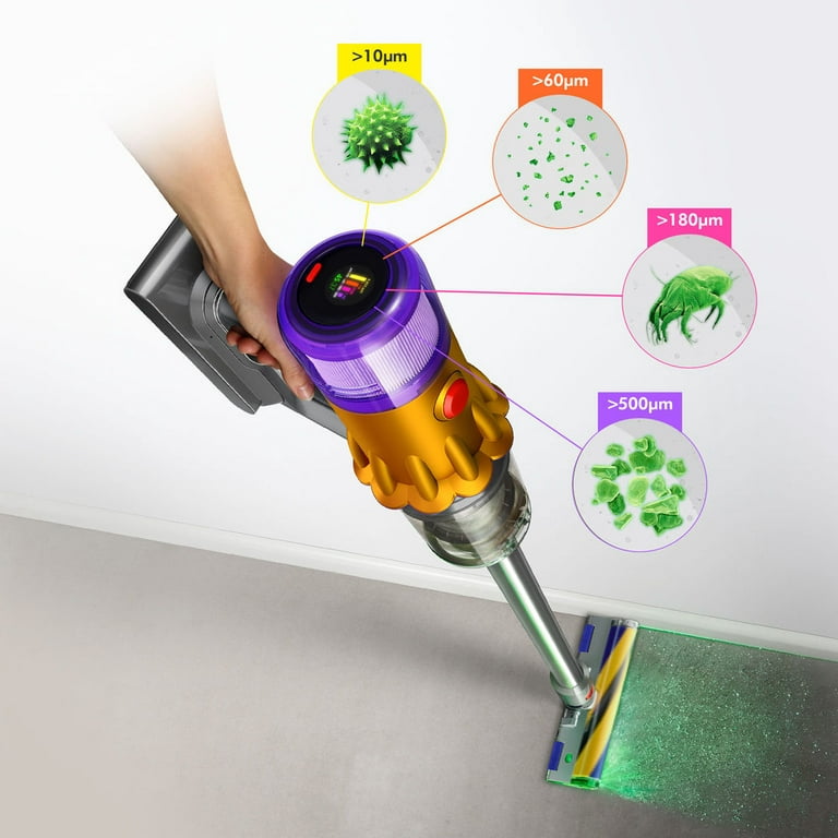 Dyson V12 Detect Slim Cordless Vacuum Cleaner with Laser Illumination