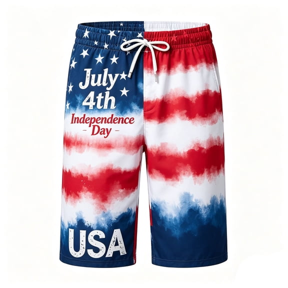 Venzia Men Big and Tall Swim Trunks, Bathing Suit Boardshorts