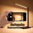 thumbnail image 4 of MESVIER L&aacute;mpara de Escritorio LED, Lampara de Mesa con Cargador Inal&aacute;mbrico, Lampara LED con 5 Colores y 3 Niveles de Brillo, Brazo Ajustable, Control T&aacute;ctil, 4 of 7