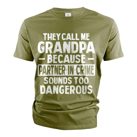 Funny Grandpa Shirt Grandfather Gifts Humor Joke Shirt Grandpa Birthday Gift Tee