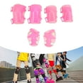 thumbnail image 4 of Genouillères Coudières, Bande Élastique Réglable Équipement de Protection pour Patinage à Roulettes Sports Extérieurs Rose, 4 of 8