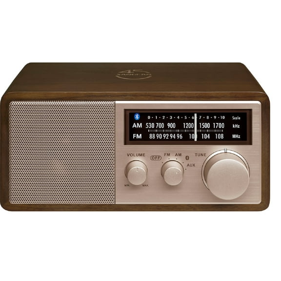 Sangean WR-16SE WR-16 45th Anniversary Special Edition AM/FM Wooden Cabinet Radio with Bluetooth