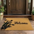thumbnail image 3 of Findosom 24"x36" Door Mat Front Doormat Dirt Trapping Welcome Mat, Indoor Outdoor Washable Entrance Mat Stain Resistant Natural Low Profile Entry Rug for Porch Patio Kitchen Backdoor Home Decor, 3 of 9