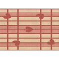 thumbnail image 1 of Ahgly Company Tapis de Pamplemousse d'Intérieur Lavable en Machine, 8' x 12', 1 of 7