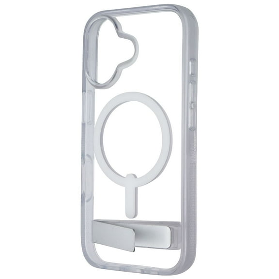 ZAGG Crystal Palace Snap Case with Kickstand for MagSafe for iPhone 17 - Clear